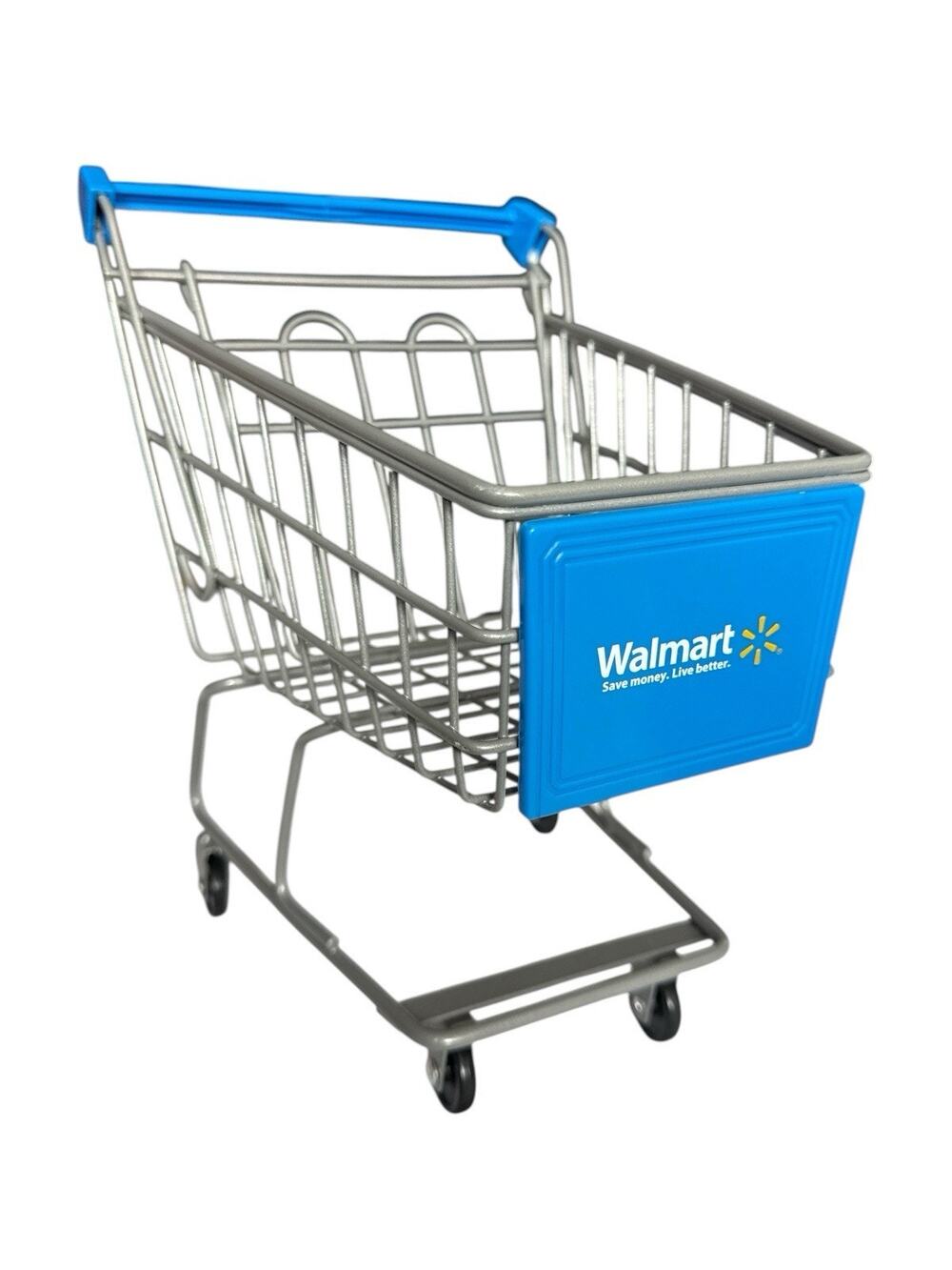 Official Mini Walmart Grocery Shopping Cart 10” X 10” Perfect For American Girl